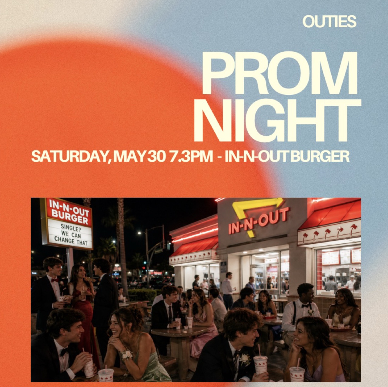 🍔👗 Prom Night Party at In-n-Out